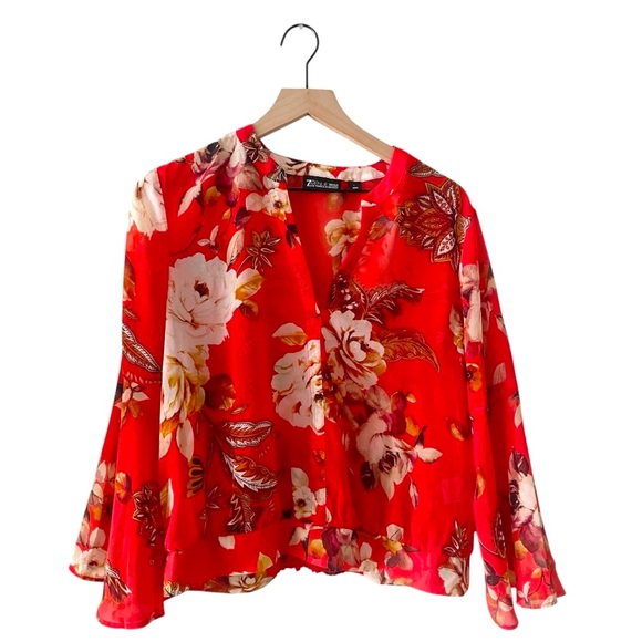 New York & CO 7th Avenue Sheer Top Size Large - Picture 1 of 2